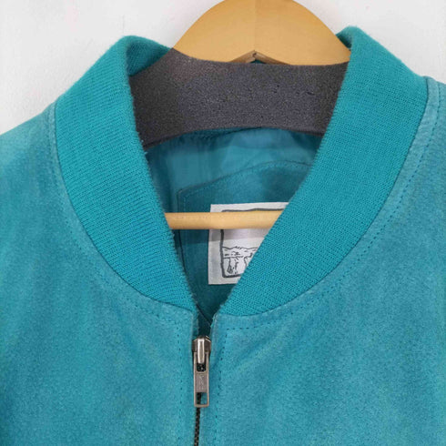 MESA RIDGE  ネイティブ柄ライン ピグスキンジップアップブルゾン YKK メンズ import:L